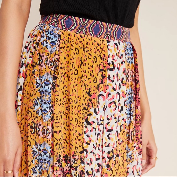 Panthera Maxi Skirt Leopard Multi Print - Picture 2 of 3